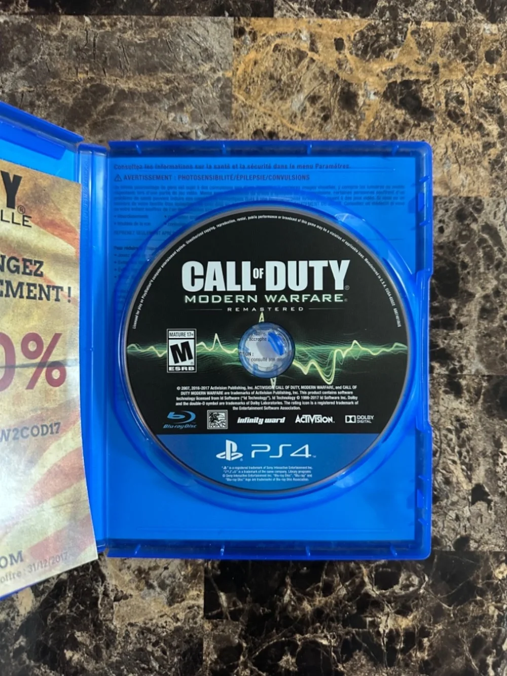 Call Of Duty: Modern Warfare Remastered Sony PS4 Video Game - Picture 2 of 3